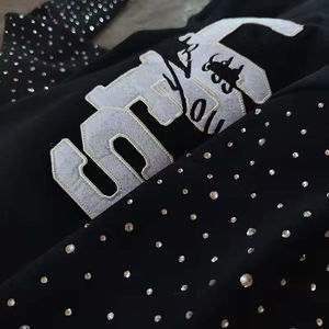 Los mejores chándales unisex personalizados, chándal de invierno para hombre con sudaderas con capucha y pantalones acampanados, conjuntos de ropa lisa del fabricante - Product Image 4