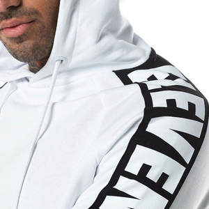 Sweat-shirts à capuche surdimensionnés en coton 100% 400 g/m², teinture pigmentée streetwear, lavage à l'acide, respirant, imperméable, à carreaux, délavé au soleil, pour hommes et femmes - Product Image 5