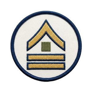 Parche termoadhesivo redondo bordado personalizado Street-Lock, insignia de seguridad con logotipo de candado, aplique de candado con llave, en stock, al por mayor - Product Image 3