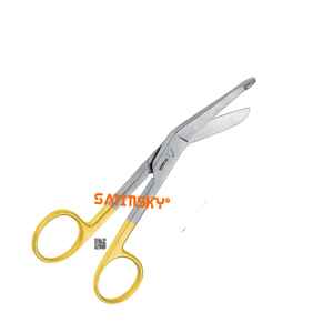 Tijeras para Lister neuroquirúrgicas, instrumentos de microcirugía de 9 CM, acero inoxidable AISI 420, Manual CE certificado Clase III de buena reputación - Product Image 2