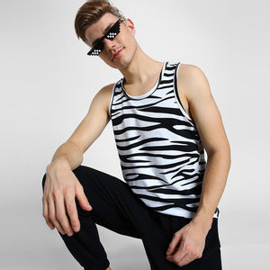 OEM Custom Sports <b>Stringer</b> Sleeveless Gym tank Top Running for Men Training <b>Vest</b> Bodybuilding Muscle Fitness - Product Image 4