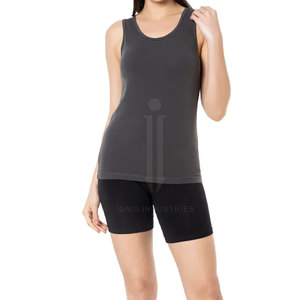 Algodón Poliéster Gimnasio Fitness Wear Mujeres Tank Top Venta caliente Último estilo Mujeres Tank Top - Product Image 6