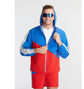 Survêtement en nylon unisexe OEM pour hommes survêtement coupe-vent réfléchissant personnalisé survêtement de randonnée jogging pour hommes marque par Terzo Sports - Product Image 6