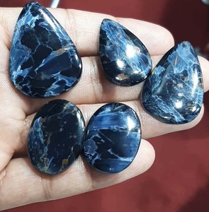 Haute qualité Pietersite Cabochon pierres précieuses lisse lâche Multi formes gemmes 15x20mm pour femmes bijoux - Product Image 1