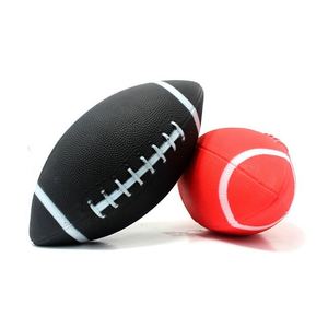 Balones de Rugby de Cuero PU al por Mayor, Logotipo Personalizado, Resistentes, para Entrenamiento y Partidos, Duraderos, Tamaño Oficial, OEM - Product Image 4