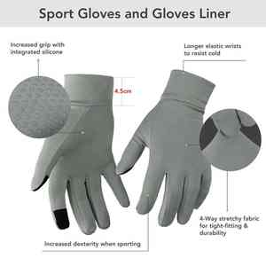 Vente à chaud dernière arrivée gants de course confortable protection vêtements de plein air tendance gants de course disponibles à bas prix - Product Image 6