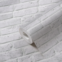 Papier peint en rouleaux aspect pierre non tissé, fabriqué en Allemagne, gris pierre, 10,05x0,53m, très résistant à l'usure, idéal pour salon et cuisine.