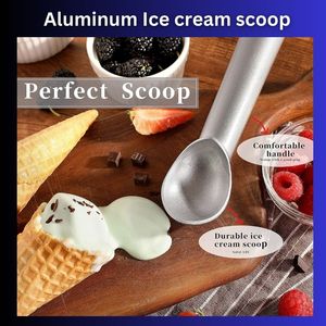 ช้อนตักไอศกรีมอลูมิเนียมอัลลอยยืดหยุ่นแบบพกพาเป็นมิตรกับสิ่งแวดล้อมใช้ซ้ำได้ - Product Image 6