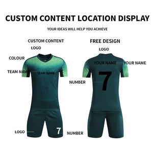 ชุดฟุตบอลไมโครไฟเบอร์น้ำหนักเบาชุดกีฬาคุณภาพดีชุดฟุตบอลใส่สบายมาก - Product Image 6