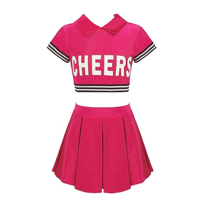 Conjuntos de Uniformes de Animadoras con Logotipo Personalizado, Ligeros y Transpirables, para Entrenamiento y Alto Rendimiento, Tela Elástica de Alta Calidad - Product Image 6