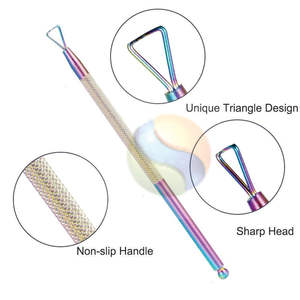 Professional Stainless Steel Cuticle Pusher & Precision Cutter Tool Premium Pro Grade Stainless Steel Cuticle Remover Trimmer - Product Image 4