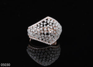 VVS Lab แหวนแต่งงานเพชรกลมสีโรสโกลด์ตัดยอดเยี่ยมสำหรับผู้หญิงทอง14K/18K สำหรับเครื่องเพชรพลอยปาร์ตี้อินเทรนด์ได้รับการรับรองจากร้าน IGI - Product Image 2