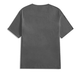 Cantidad a granel de alta calidad 100% camisetas de algodón para hombres con logotipo personalizado, ropa informal transpirable y de secado rápido - Product Image 2