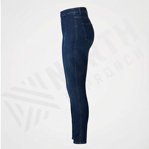 Pantalones Vaqueros Desgastados de Estilo Urbano para Mujer, Pantalones de Mezclilla Rectos y Holgados, Aspecto Deslavado Medio, Diseño de Frente Plano, Moda de Primavera - Product Image 3