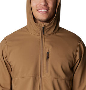 Chaqueta acolchada de invierno para hombre ligera personalizable con cremallera repelente al agua tela de lona Softshell bordado cómodo - Product Image 5