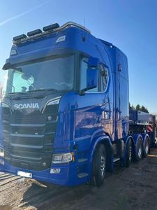 Camion Pesante Usato Scania S770 V8 8x4 180t 2024 con Assali Tedeschi di Alta Qualità - 4 Cilindri 771 CV Euro6e, Alimentazione Diesel, Trasmissione AMT, Guida a Sinistra - Product Image 2