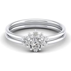 Anillos de Compromiso y Matrimonio de Diseño Clásico con Moissanita Certificada GRA en Oro Sólido de 14K, Precio de Fábrica REYES, Venta al por Mayor - Product Image 5