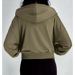 Women Winter Thick Thermal Lightweight Fleece Unlined Cropped Running breathable Eco-friendly Knitted Top Selling Product In2026 - Product Image 3