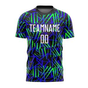 Camiseta de Fútbol para Hombre 2025 - Totalmente Personalizable, Ligera, Transpirable, 100% Poliéster, Cuello Redondo, Media Manga, Alta Calidad - Product Image 1