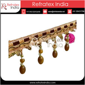 แฟชั่นที่มีคุณภาพสูงลูกปัด Fringe ผู้ผลิตและผู้จัดจำหน่ายในประเทศอินเดียในราคาที่ดีที่สุด - Product Image 5