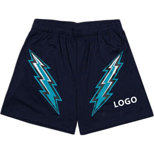 Custom Logo Reversible Footy <b>Shorts</b> Unisex Thin Quick Dry Breathable Mesh <b>Shorts</b> Summer Wear Gym Fitness <b>Shorts</b> For <b>Men</b> - Product Image 2
