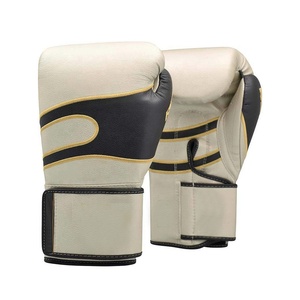 Gants de boxe pour hommes en cuir PU de haute qualité, personnalisables en gros, noir et vert, tailles 8oz 12oz 16oz, imperméables, antidérapants, motif imprimé - Product Image 6