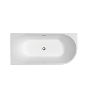 Diseño elegante acrílico remojo 59 "CUPC CE certificación baño independiente bañera profunda para adultos - Product Image 1