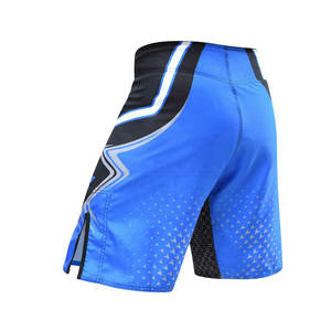 Shorts MMA de qualité professionnelle pour hommes, logo personnalisé, légers, respirants, confortables, matériau durable, OEM - Product Image 4
