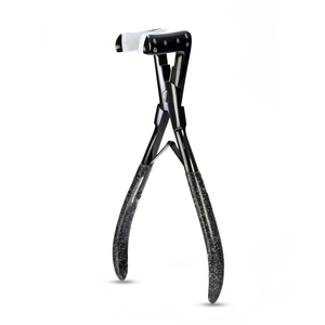 Pince à outils d'extension de cheveux en ruban noir de qualité supérieure pour installer et enlever les cheveux en ruban avec logo personnalisé - Product Image 1