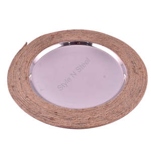 Stainless Steel <b>Bar</b> Set with <b>Outside</b> Rope Design Eco-Friendly Classic Silver Wine Cooler 2.0L Capacity - Product Image 5