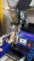 Nouvelle machine à rouler les cigarettes pneumatique entièrement automatique Blue Star 84MM à double injecteur, 6000 par heure, capacité de 500 tubes, double