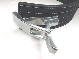 Cinturones de Levantamiento de Pesas Unisex de Caucho Natural Transpirable Antideslizante Ajustable con Hebilla de Acero Diseño de Color Personalizado Logotipo Gimnasio - Product Image 5