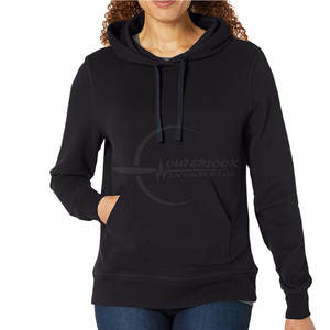 เสื้อฮู้ดผ้าฝ้าย100% สำหรับผู้หญิงปรับแต่ง2025ได้โลโก้ด้านหน้าสไตล์ลำลองสำหรับฤดูหนาว - Product Image 4