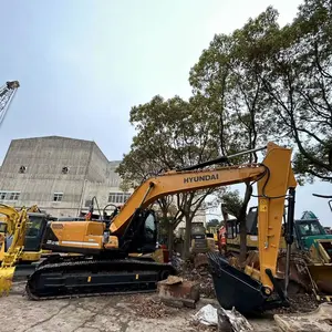 Atacado 22 ton máquina Usado Hyundai 220 hidráulica Crawler escavadeira