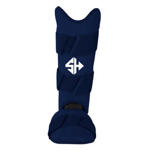 Protections complètes pour les jambes de baseball pour une sécurité accrue, protection des tibias et des chevilles pour les joueurs de baseball, ensemble de protège-tibias - Product Image 1