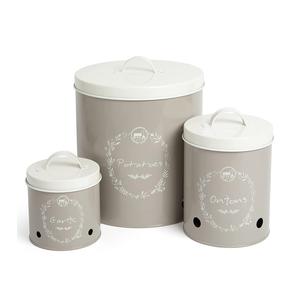 Luxury Metal Canister Nice Quality Handmade Set Of Three Designer <b>Container</b> Stylish <b>Hot</b> Selling Decorative Metal Canister - Product Image 2