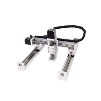 Module de glissière à bande en acier à roulement CNC YOSO 50-2000 mm, table de travail XYZ 3 axes, robot à portique multi-axes pour pulvérisation réciproque