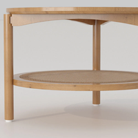 Table basse ronde moderne en bois massif, personnalisable, extensible et pliable, design décoratif pour restaurant, salon, centre commercial, salle de sport