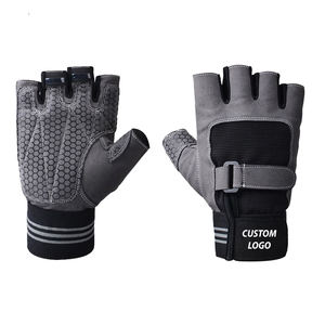 Nice Style Nouvelle Arrivée Noir Et Gris Couleur Eco Friendly Personnalisé Fait Nouveaux Gants D'haltérophilie PAR DES INDUSTRIES INCROYABLES - Product Image 1