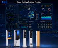 Barrière automatique à bras droit AKE pour contrôle d'accès des véhicules, gestion d'entrée/sortie de parking communautaire extérieur