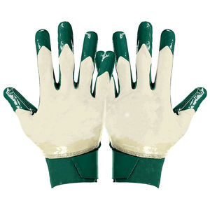 Gants d'entraînement professionnels pour adultes, forte adhérence, ajustement confortable, cuir synthétique respirant pour le football américain - Product Image 2
