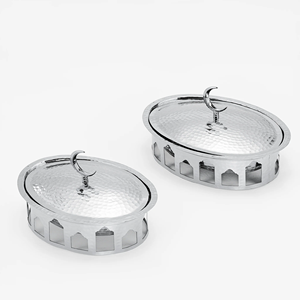 Elegant Arabic Metal Decor Item with Traditional Islamic Design for Luxury Home Interiors - Product Image 1