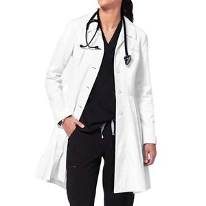 Bata de laboratorio médica blanca de alta calidad, última venta al por mayor, hecha a medida, cómoda, de larga duración - Product Image 1