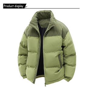 Venta directa de fábrica, venta al por mayor, diseño de logotipo personalizado, chaqueta acolchada para hombre, nueva chaqueta acolchada impermeable de moda de alta calidad para invierno - Product Image 4