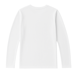 Camiseta de Manga Larga para Mujer, Cuello Redondo, 100% Algodón Orgánico de Lujo, Preencogido, Certificado GOTS, Ajuste Suave Premium - Product Image 2