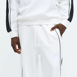 Ensemble de survêtement pour homme en tissu polaire, confortable, respirant et durable, impression et broderie de logo personnalisés, couleurs personnalisées - Product Image 2