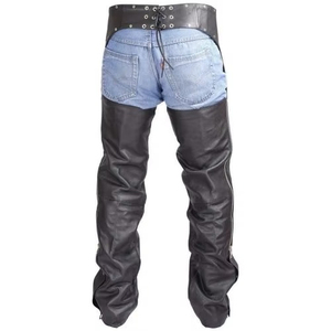 Chaparreras de cuero flexibles y cómodas para uso diario, estilo clásico, cuero premium, ajuste ajustable. - Product Image 2