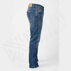 Pantalones Vaqueros de Mezclilla Elásticos de Diseño Personalizado, Transpirables, Estilo Skinny, Pantalones de Moda al por Mayor de Alta Calidad - Product Image 3