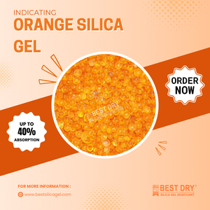 Gel de Sílice Naranja 1kg, Alto Rendimiento, Control de Humedad y Óxido, Indicador, Perlas Desecantes Reutilizables para Electrónica, Papel y Productos Químicos - Product Image 3