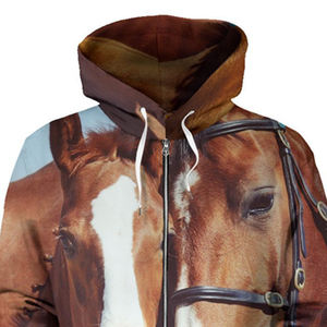 เสื้อมีฮู้ดสำหรับผู้ชายพิมพ์ลายพัฟมีซิปดีไซน์ใหม่ผ้าโพลีเอสเตอร์ระบายอากาศเป็นมิตรกับสิ่งแวดล้อมสำหรับห้องออกกำลังกายกลางแจ้ง - Product Image 4